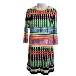 Eliza J Multicolor Striped Dress Size 6